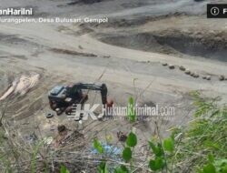 Bertentangan dengan Hukum, Perusak Lingkungan Berkedok Tambang Ilegal Jelas Melanggar