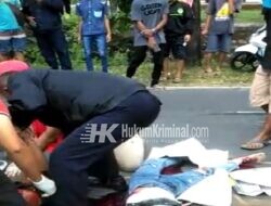 Truk vs Sepeda Motor di Jalan Raya Kejambon, 2 Orang Luber