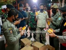 Satpol PP Lamongan Dapati Ratusan Miras dan PSK di Warung Pangkon