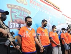 Kurir Narkoba Jawa-Sumatera Diringkus Satresnarkoba Polrestabes Surabaya