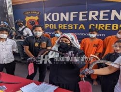 Jajaran Polresta Cirebon Ungkap 4 Kasus Tindak Pidana