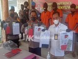 Polresta Banyuwangi Bongkar Pembuatan Tes Rapid Antigen Palsu