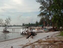 Wisata Pantai Lepar Belinyu Menjadi Wisata Tambang Timah Ilegal