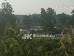 Penambang Timah Ilegal Cemari Sungai Jembatan Air Mayang