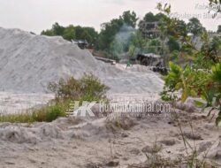 Tambang TI di Jalan Raya Lubuk Lesung-Gunung Pelawan, Camat: “Kami akan Tindak Lanjuti”