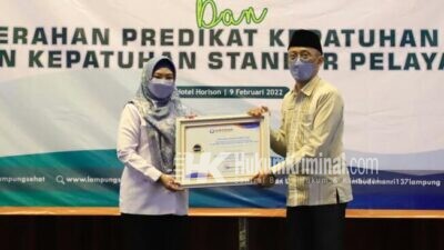 Kabupaten Tanggamus Terima Penghargaan