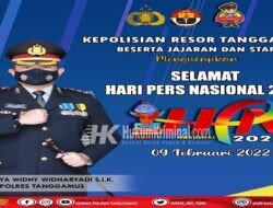 Kapolres Tanggamus: Selamat HPN ke-76, Semoga Pers Semakin Profesional