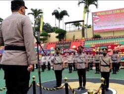 Kapolres Tanggamus Pimpin Sertijab Kasat Reskrim dan Kapolsek Cukuh Balak