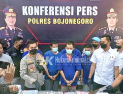 Satreskrim Polres Bojonegoro Bekuk 5 Pelaku Penipuan dan Penggelapan 