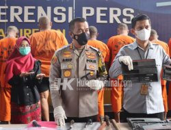 Satreskrim Polresta Cirebon Ungkap 3 Kasus Tindak Pidana, 10 Tersangka Diamankan