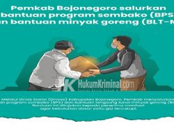 Pemkab Bojonegoro Salurkan Bantuan Sembako dan Minyak Goreng kepada 111.643 KPM