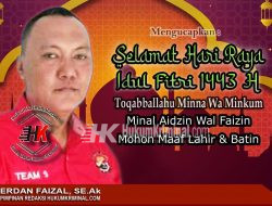 Kalau Hati Seputih Awan, Janganlah Dibiarkan Mendung, Selamat Hari Raya Idul Fitri 1 Syawal 1443 Hijriyah
