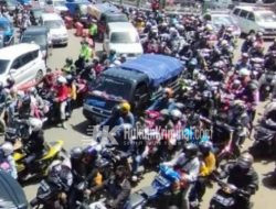 Pemudik Lintas Garut Masih Ramai