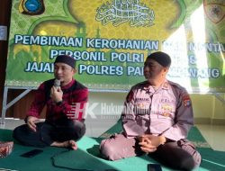 Polres Pangkalpinang, Gelar Pembinaan Rohani dan Mental Personel