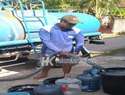 Pendistribusian Air Melalui Mobil Tangki, Upaya PDAM Penuhi Kebutuhan saat PDAM Mati