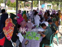 Salurkan BLT-Migor Hari ke-2 Danramil 431-03/Kelapa berharap Bisa Membantu Meringankan Beban Masyarakat