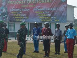 Korem 045/Gaya Buka Pelatihan Siswa SMAK Seminari Mario John Boen Pangkalpinang