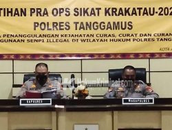 Polres Tanggamus Gelar Larpraops