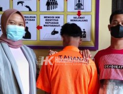 Polsek Pulau Panggung Tangkap Remaja Pencuri Handphone saat Pemiliknya di Kebun