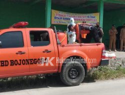 Dinas Peternakan, BPBD bersama Tiga Pilar Gelar Penyemprotan Disinfektan