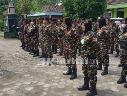 Ratusan Banser Siaga Amankan Bojonegoro Bersholawat Bareng Habib Syech
