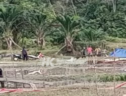 Hampir 80 Ponton Tambang Ilegal Beroperasi di DAS Desa Kace Timur,  Pekerja Sebut Ada Uang Kordinasi