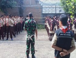 Danramil 06 Kartasura Pimpin Anggota Latih PBB dan Wasbang