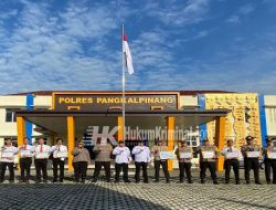 Polres Pangkalpinang Dapat Penghargaan dari BNNP Kepulauan Babel