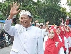 Hartono Kades Ngasem Tampil Di karnafal HUT RI Ke 77 Dengan Tema BALI Exsotic