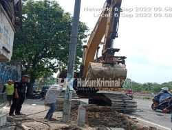 Pipa PDAM JDU Kecamatan Balen dalam Perbaikan