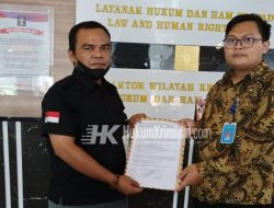 DPD LPKNI Tanggamus Serahkan Berkas Laporan je Kemenkum HAM RI Kanwil Lampung