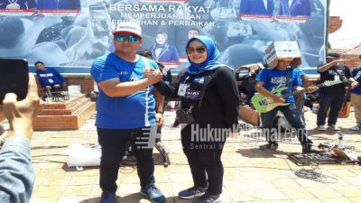Jalan Sehat bersama Ketua DPC Partai Demokrat Kota Cirebon