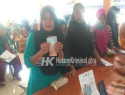 370 Warga Nglampin, Hari Ini Terima Bantuan BLT BBM dan BLT Sembako