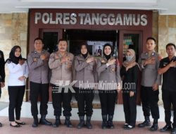 Seksi Humas Polres Tanggamus Disupervisi Bidhumas Polda Lampung