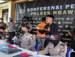 Kurang Sepekan, Polres Ngawi Berhasil Tangkap Pelaku Pembunuhan