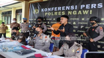 Kurang Sepekan, Polres Ngawi Berhasil Tangkap Pelaku Pembunuhan