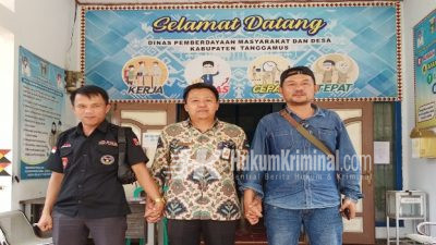 Dinas PMD Tanggamus, Klarifikasi Terkait Indikasi Pelecehan Profesi Wartawan