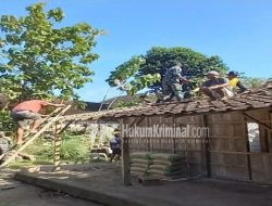 Koramil Sambi Pelopori Bedah Rumah Warga Tak Layak Huni