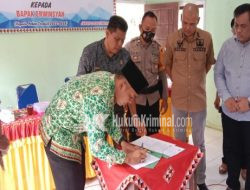 Erwinsyah Resmi Pimpin Pekon Sinar Sekampung Kecamatan Air Naningan