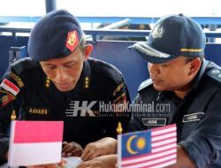 Bea Cukai Indonesia Bersama Kastam Diraja Malaysia Gelar Operasi Patkor Kastima Ke-26