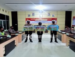 Jelang Operasi Zebra Krakatau 2022, Polres Tanggamus Gelar Latpraops