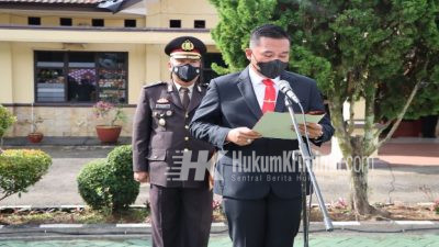 Kapolres Tanggamus Pimpin Upacara Hari Kesaktian Pancasila