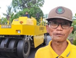 Pemdes Lengkong Sukseskan Pengerjaan Program BKKD Jalan Aspal