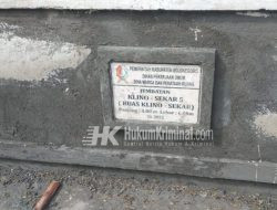 Proyek Pelebaran Jembatan Tanpa Papan Nama, Layaknya Kolam Lele