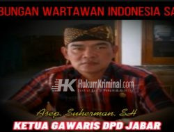 Ketua Gawaris DPD Jabar Asep Suheman SH, Mengutuk Keras Aksi Pengeroyokan Wartawan