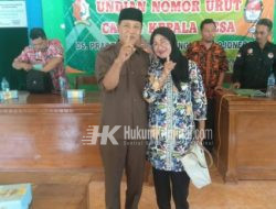 Marji S Sos, Calon Kades Incamben Desa Pragelan No 1 Undian Nomor Urut