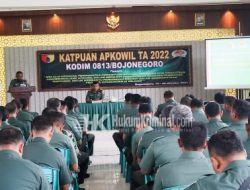 Tingkatkan Profesionalisme Babinsa, Kodim Bojonegoro gelar Katpuan Apkowil Tersebar*