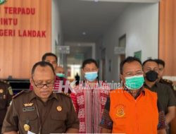 Kades Kuala Behe Tersangka Korupsi Dilimpahkan ke Kejari Landak