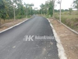 Parji Kades Karangmangu Tuntaskan Jalan Aspal BKKD 2021