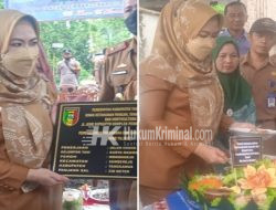 Bupati Tanggamus Resmikan Jalan Usaha Usaha Tani